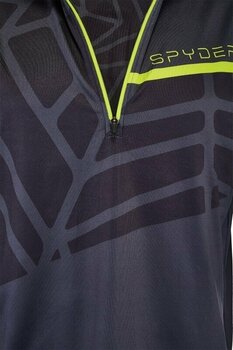 Ski-trui en T-shirt Spyder Vital Black/Ebony L Capuchon - 6