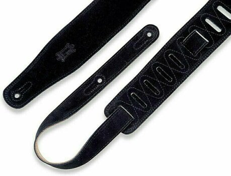 Remen za gitaru Levy's Sheepskin Padding MS26SS Black Remen za gitaru - 2