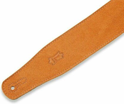 Leather guitar strap Levys Sheepskin Padding MS26SS Leather guitar strap Honey - 4