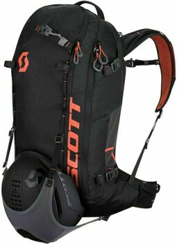 Ski Travel Bag Scott Patrol E1 Kit Black/Burnt Orange Ski Travel Bag - 5