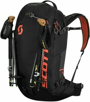Ski Travel Bag Scott Patrol E1 Kit Black/Burnt Orange Ski Travel Bag - 7