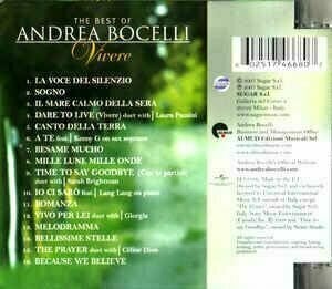 Hudobné CD Andrea Bocelli - Vivere - Greatest Hits (CD) - 3