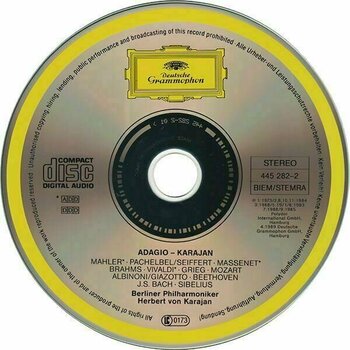 CD диск Herbert von Karajan - Karajan Adagio (CD) - 3