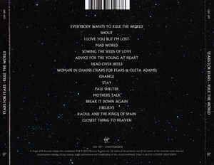 Zenei CD Tears For Fears - Rule The World - The Greatest (CD) - 3