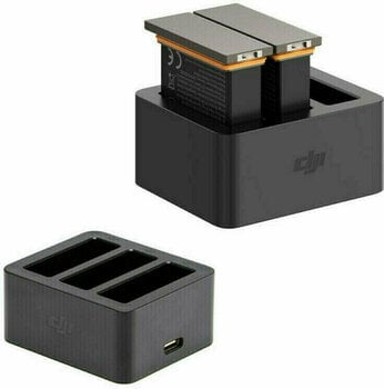 Battery for photo and video DJI Osmo Action 1300 mAh Battery-Charging Hub - 5