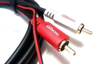 Hi-Fi-tonarmskabel Thorens Chinch Phono Cable 1 m Hi-Fi-tonarmskabel - 1