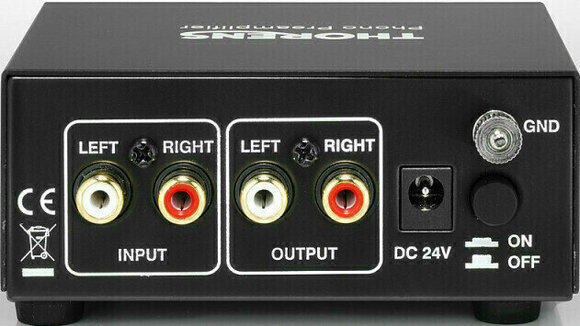 Pré-amplificador fono Hi-Fi Thorens MM-002 Preto - 2