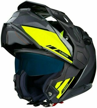 Helmet Nexx X.Vilijord Hi-Viz Neon/Grey L Helmet - 2