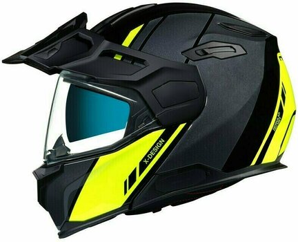 Helm Nexx X.Vilijord Hi-Viz Neon/Grey L Helm - 3