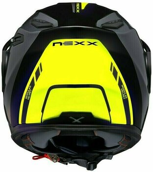Helm Nexx X.Vilijord Hi-Viz Neon/Grey L Helm - 4