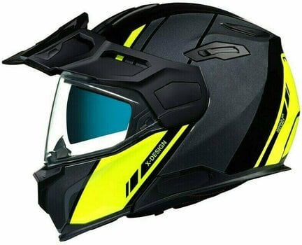 Helmet Nexx X.Vilijord Hi-Viz Neon/Grey M Helmet - 3