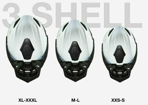 Helmet Nexx X.Vilijord Hi-Viz Neon/Grey M Helmet - 14