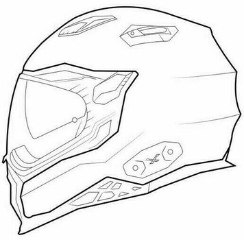 Helmet Nexx X.WST 2 Plain White L Helmet - 12