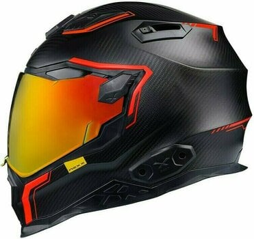 Helm Nexx X.WST 2 Carbon Zero 2 Carbon/Red MT S Helm (Zo goed als nieuw) - 6