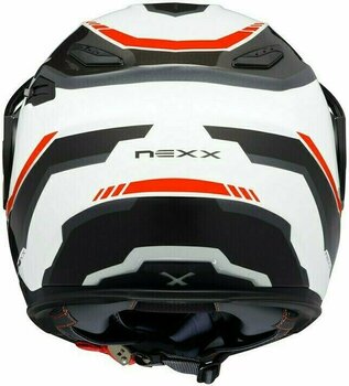Helm Nexx X.Vilijord Continental White/Black/Red XL Helm - 4