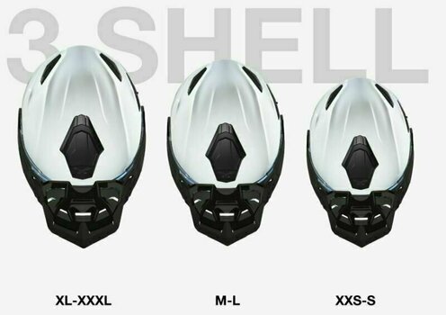 Kask Nexx X.Vilijord Continental White/Black/Red XL Kask - 14