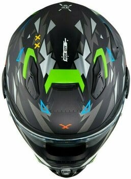 Helm Nexx X.WST 2 Rockcity Black/Neon MT M Helm (Zo goed als nieuw) - 7