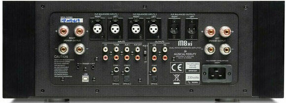 Amplificateur hi-fi intégré
 Musical Fidelity M8xi Noir - 2