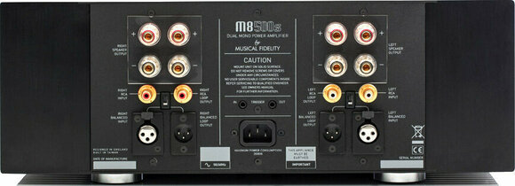 Hi-Fi Výkonový zesilovač Musical Fidelity M8 S 500s Hi-Fi Výkonový zesilovač - 2