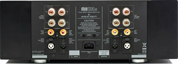 Hi-Fi Výkonový zesilovač Musical Fidelity M8 S 500s Hi-Fi Výkonový zesilovač - 2