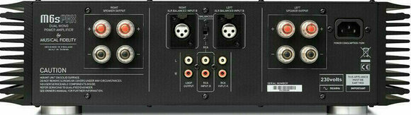 Hi-Fi Výkonový zesilovač Musical Fidelity M6 S Prx Hi-Fi Výkonový zesilovač - 2