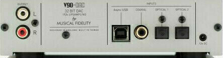 Interface DAC e ADC Hi-Fi Musical Fidelity V90 DAC Silver - 2