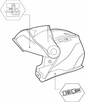 Helmet Nexx X.Vilitur Hi-Viz Neon/Grey S Helmet - 14