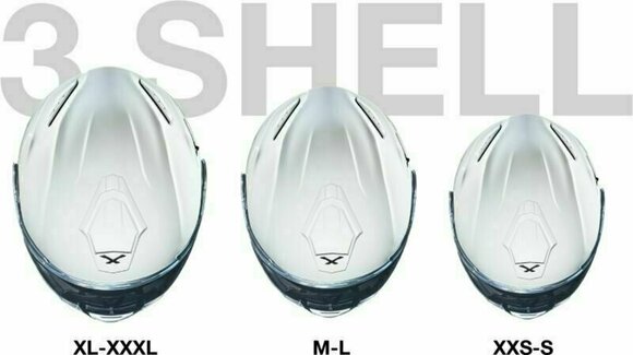 Helmet Nexx X.Vilitur Hi-Viz Neon/Grey 3XL Helmet - 15