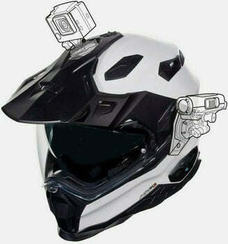 Helm Nexx X.WED 2 Plain Weiß L Helm - 13