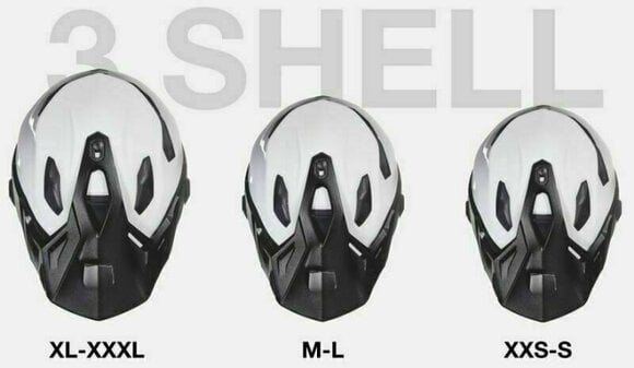 Helm Nexx X.WED 2 Plain Weiß M Helm - 12