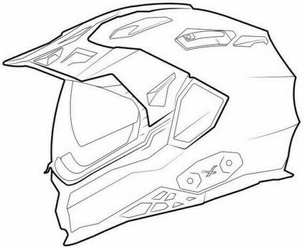 Helmet Nexx X.WED 2 Plain White S Helmet - 14