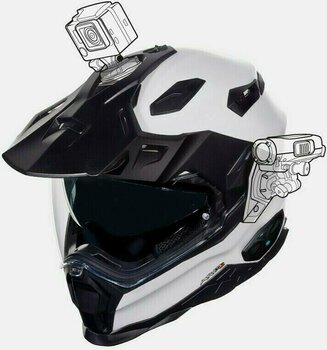 Helmet Nexx X.WED 2 Plain White XL Helmet - 13