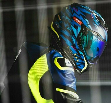Helmet Nexx X.WST 2 Rockcity Blue/Neon MT L Helmet - 9