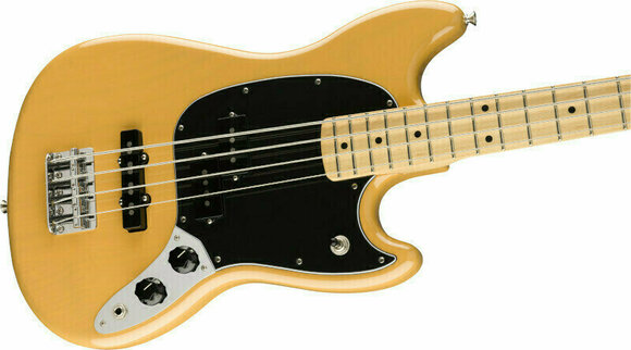 Bajo de 4 cuerdas Fender Player Mustang Bass PJ MN LE Butterscotch Blonde - 3