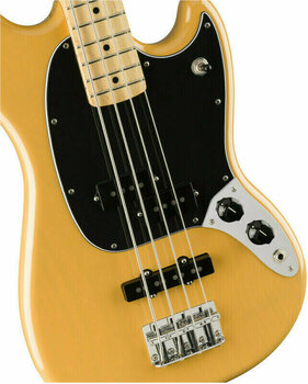 E-Bass Fender Player Mustang Bass PJ MN LE Butterscotch Blonde - 4