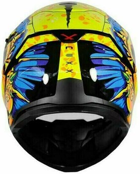 Helmet Nexx SX.100R Abisal Yellow/Blue S Helmet - 3