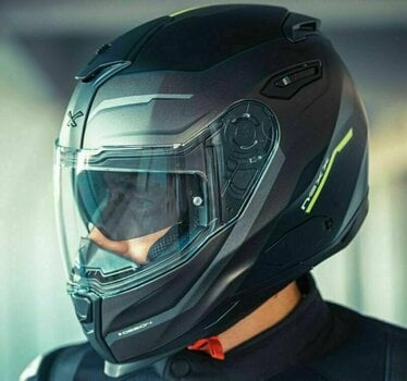 Helmet Nexx SX.100 Core Black MT L Helmet - 12