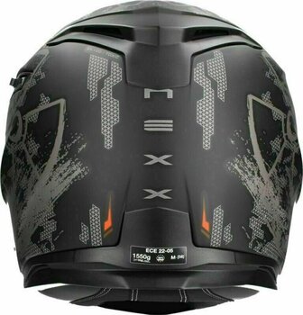Helm Nexx SX.100 Toxic Black/Red MT M Helm - 5