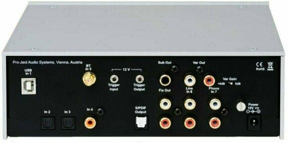 Hi-Fi platenspeler-voorversterker Pro-Ject Phono Box DS2 USB Silver - 2