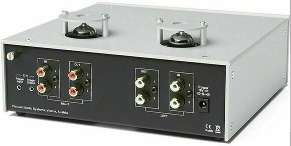 Hi-Fi Przedwzmacniacz gramofonowy Pro-Ject Tube Box DS2 Silver - 2