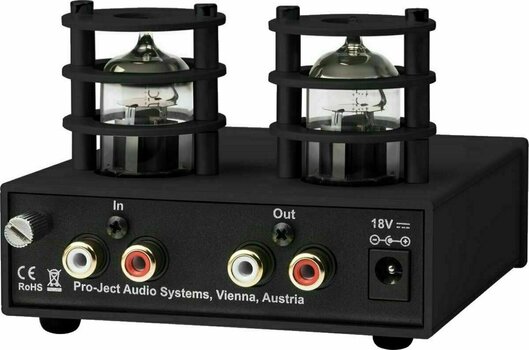 Hi-Fi platenspeler-voorversterker Pro-Ject Tube Box S2 Zwart - 2