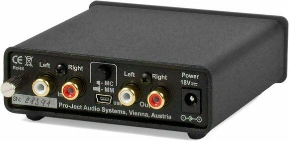 Phono Preamplifier Pro-Ject Phono Box USB Black - 2