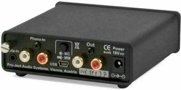 Platenspeler-voorversterker Pro-Ject Phono Box USB V Black - 2