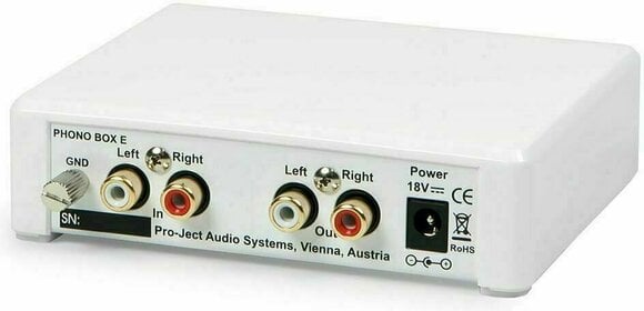 Pré-amplificador fono Pro-Ject Phono Box E Branco - 2