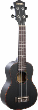 Koncert ukulele Cascha HH 2300 Premium Koncert ukulele Fekete - 3