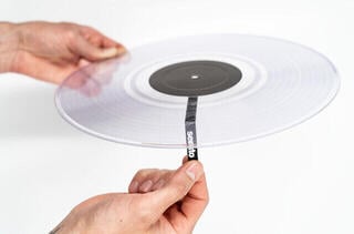 DVS/Timecode Serato Sticker Lock Vinyl DVS/Timecode Transparent - 1