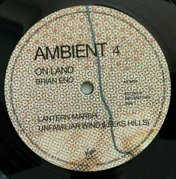 Disque vinyle Brian Eno - Ambient 4 On Land (2 LP) - 7