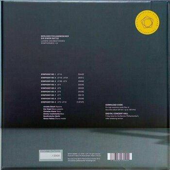 Вінілові платівки Beethoven - Symphonien 1-9 (Sir Simon Rattle) (Box Set) - 3