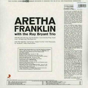Vinyl Record Aretha Franklin - Aretha with the Ray Bryant Combo (LP) - 2