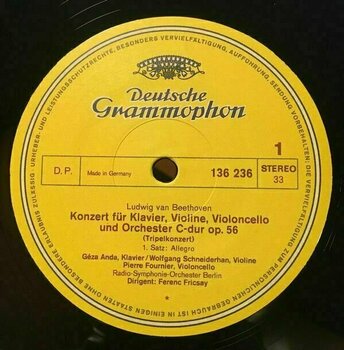 Vinyl Record Beethoven - Tripelkonzert (LP) - 2